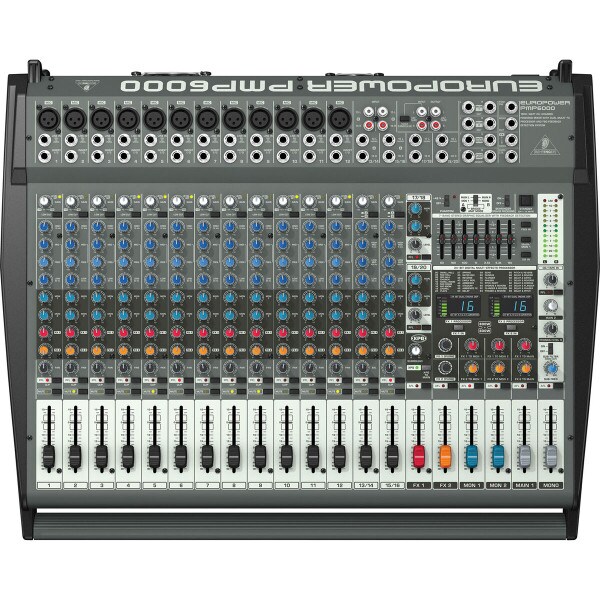 Main product image for Behringer PMP6000 Europower 20-Channel Powered Mix 248-6574